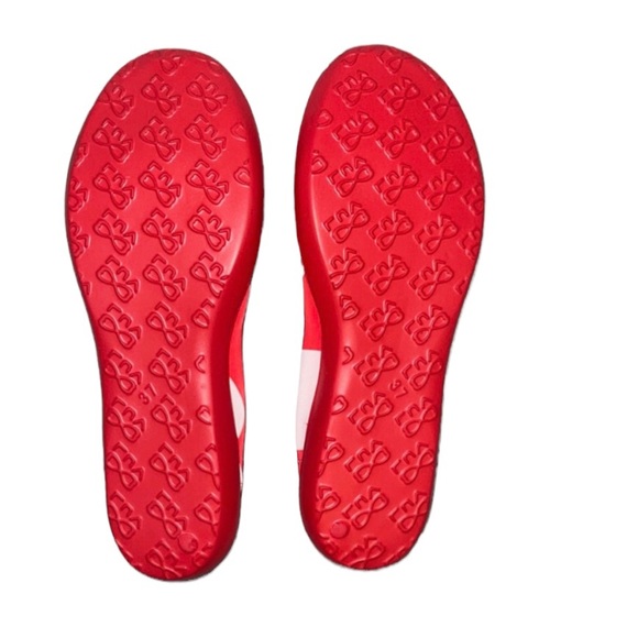 Luv Footwear Dream Flat Red Large Lunar Dot Women’s Size 7 - Picture 6 of 14